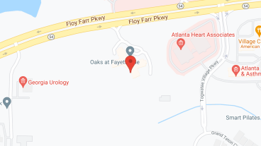 Oaks at Fayetteville in google map