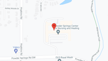Powder Springs Center for Nursing and Healing in google map