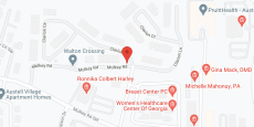 Pruitt Health Austell in google map