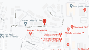 Pruitt Health Austell in google map