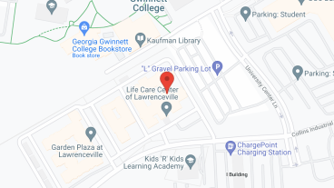 Life Care Ctr of Lawrenceville in google map