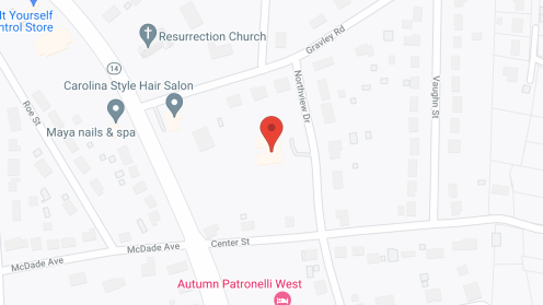 Map of the neighborhood around Bayberry Retirement Inn
