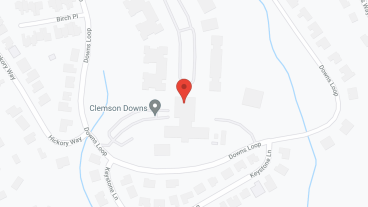Clemson Downs in google map