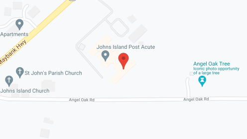 Map of the neighborhood around Island Oak Living Center