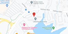 Lakeside Apartments in google map