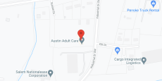 Austin Adult Care in google map