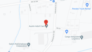 Austin Adult Care in google map