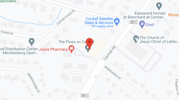 The Pines on Carmel Senior Living in google map
