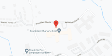 Brookdale Charlotte East in google map