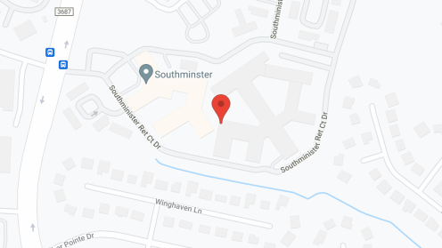 Map of the neighborhood around Southminster Retirement Comm