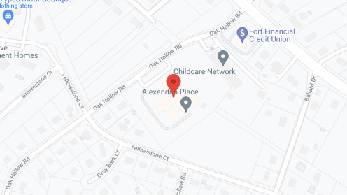 Map of the neighborhood around Alexandria Place