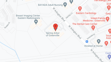 Spring Arbor of Greenville in google map
