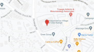 Independence Village of Olde Raleigh in google map