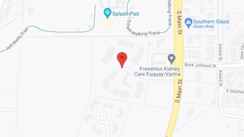 Map of the neighborhood around Fuquay-Varina Homes-Elderly