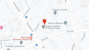 Brighton Gardens of Winston-Salem in google map