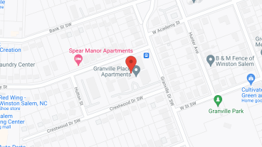 Granville Place Apts in google map