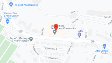 Weirton Geriatric Ctr in google map