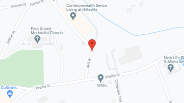 Commonwealth Senior Living at Hillsville in google map