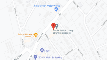 Spring Oak at Christiansburg in google map