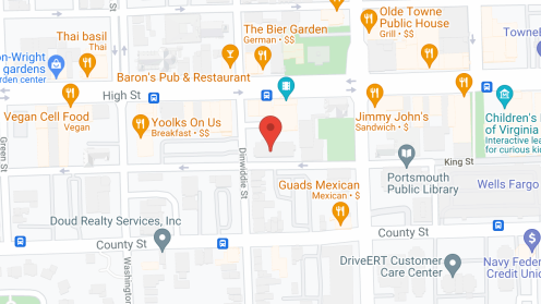 Map of the neighborhood around Malvern Hill Apartments