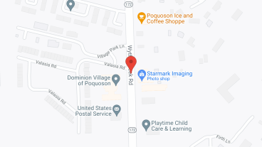 Dominion Village at Poquoson in google map