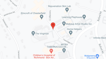 Holiday Virginian in google map