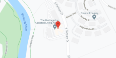 The Heritage Inn in google map