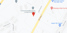Commonwealth Senior Living at Stafford in google map