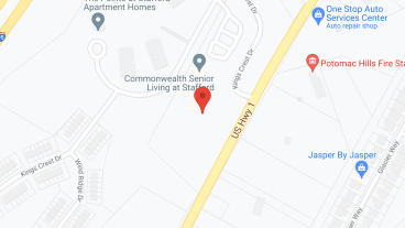 Commonwealth Senior Living at Stafford in google map