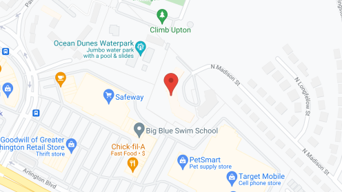 Map of the neighborhood around Lockwood House