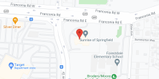 Sunrise of Springfield in google map