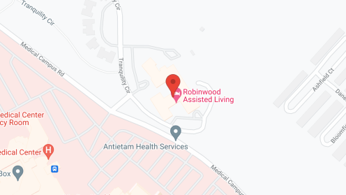 Map of the neighborhood around Creekside Residences
