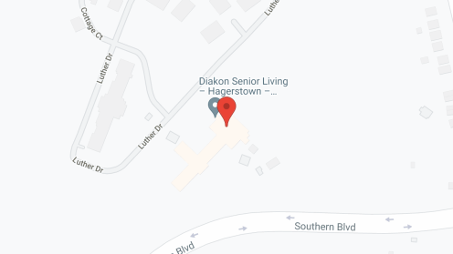 Map of the neighborhood around Creekside Village