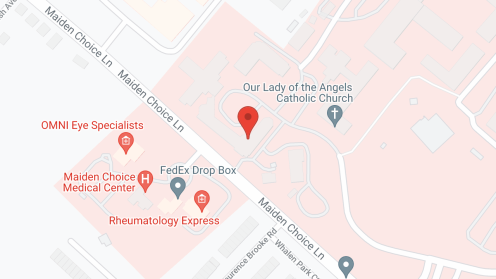 Map of the neighborhood around Charlestown
