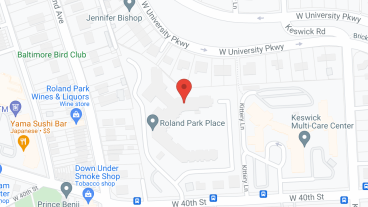 Roland Park Place in google map