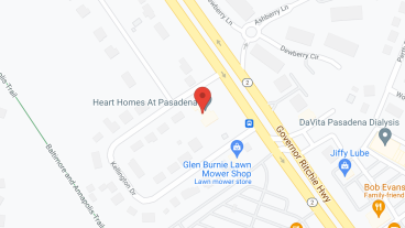 HeartHomes at Pasadena in google map