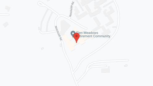 Map of the neighborhood around Glen Meadows
