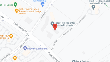 Forest Hill Heights in google map