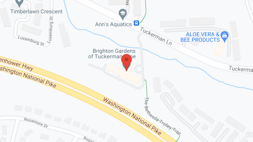 Map of the neighborhood around The Terraces at Tuckerman Lane