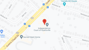 Independence Court of Hyattsville in google map