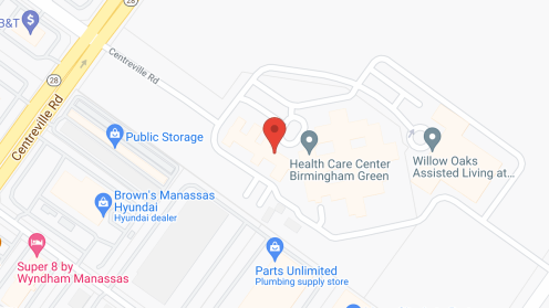 Map of the neighborhood around Birmingham Green