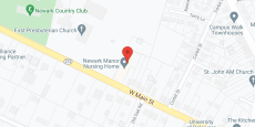 Newark Manor in google map