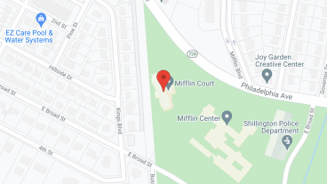 Mifflin Court in google map