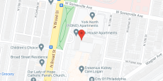 The York House in google map