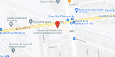 Centennial Healthcare and Rehabilitation Center in google map