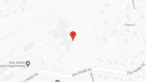 Map of the neighborhood around Truewood by Merrill, Glen Riddle