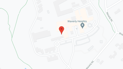 Map of the neighborhood around Waverly Heights