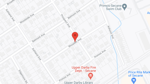 Map of the neighborhood around Haskins House