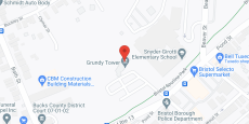 Grundy Towers in google map