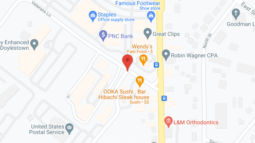 Map of the neighborhood around Wesley Enhanced Living Doylestown